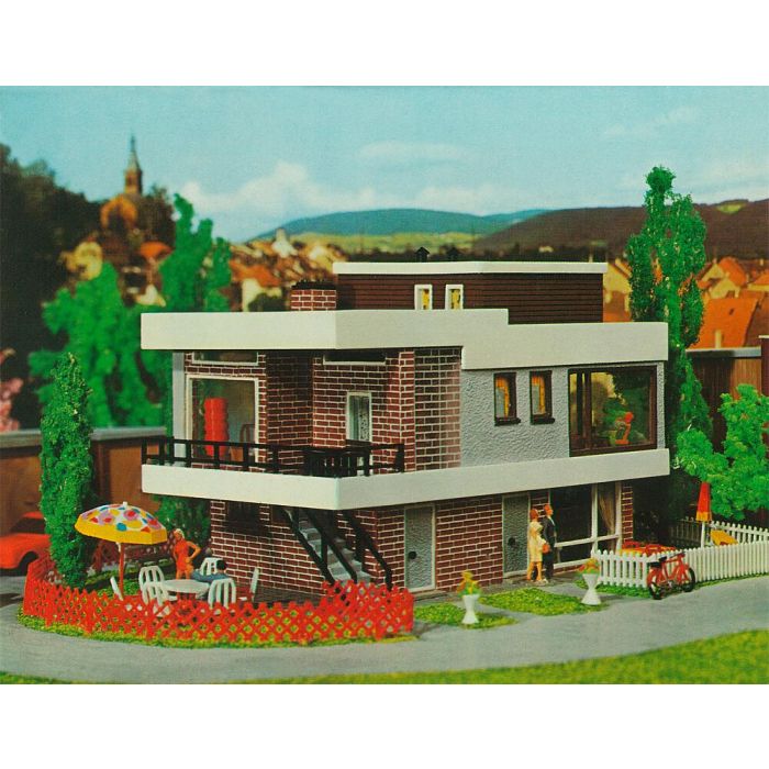 1/87 B-257 MODERN HUIS MET PLAT DAK 109257