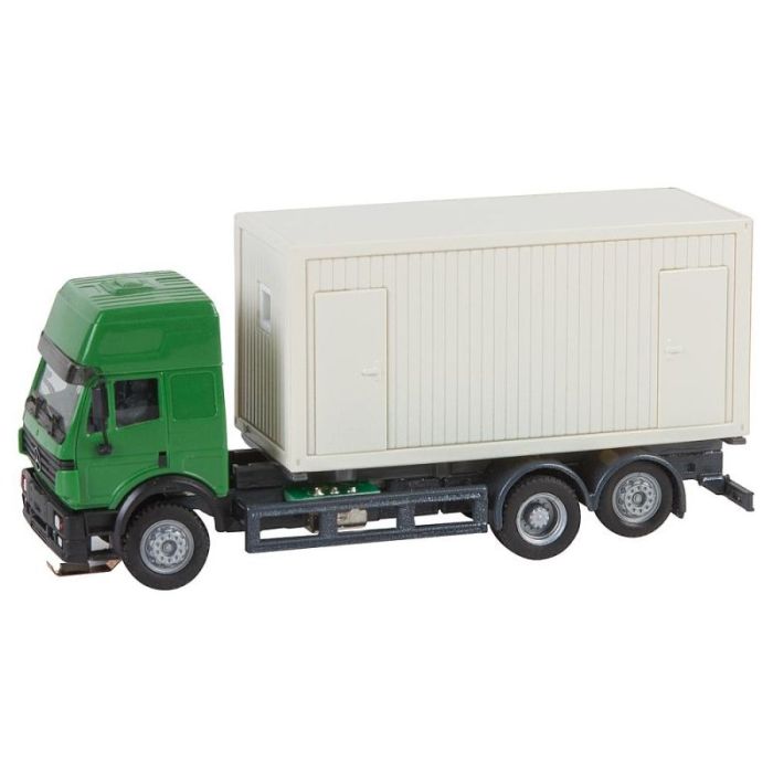 1/87 VRACHTWAGEN MB SK’94 BOUWCONTAINER HERPA 161480