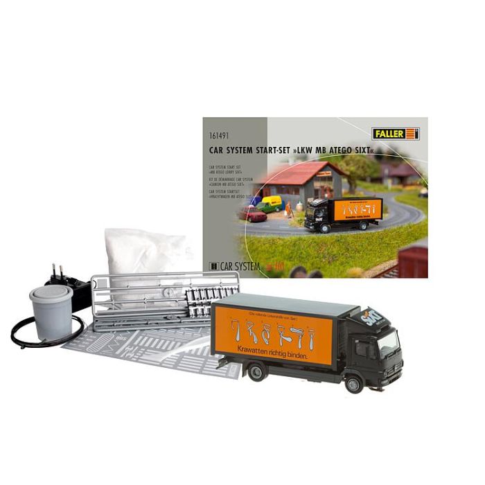 1/87 CAR SYSTEM STARTSET VRACHTW. MB ATEGO SIXT 161491