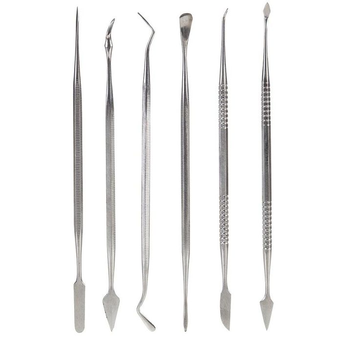 MODELLEERSPATELS 6 STUKS 170545