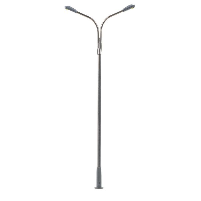 1/87 LED-STRAATVERLICHT. GEBOGEN STRAATLANTAARN 3 STUKS 180101