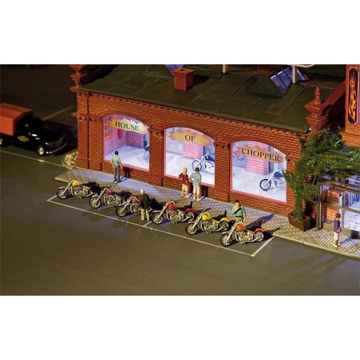 1/87 MOTORFIETSEN 6 STUKS 180603