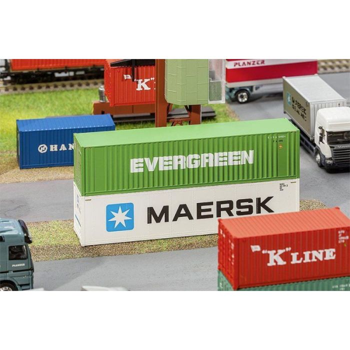 1/87 40' HI-CUBE CONTAINER EVERGREEN 180846