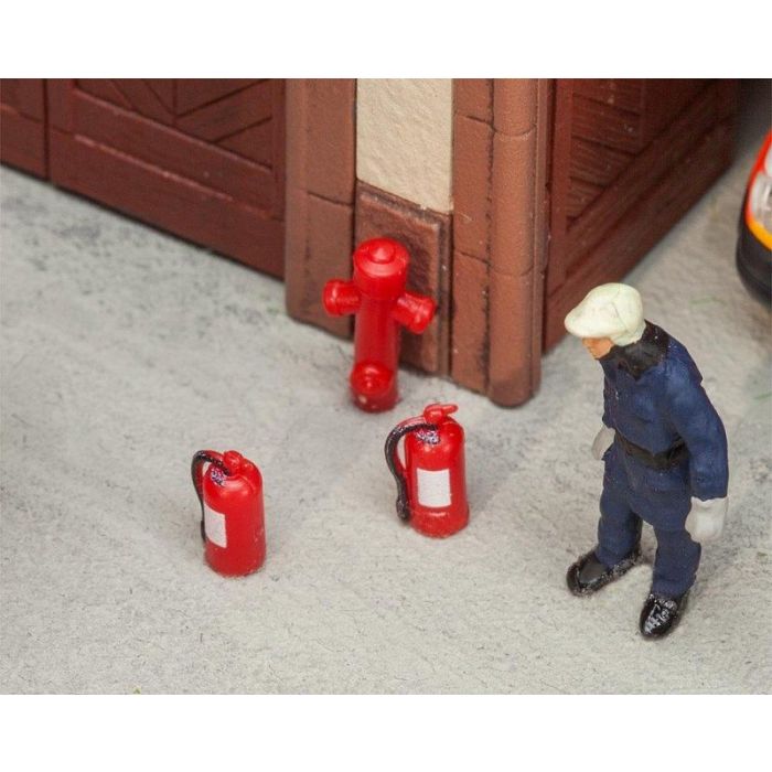 1/87 6 BRANDBLUSSERS EN 2 BRANDKRANEN 180950