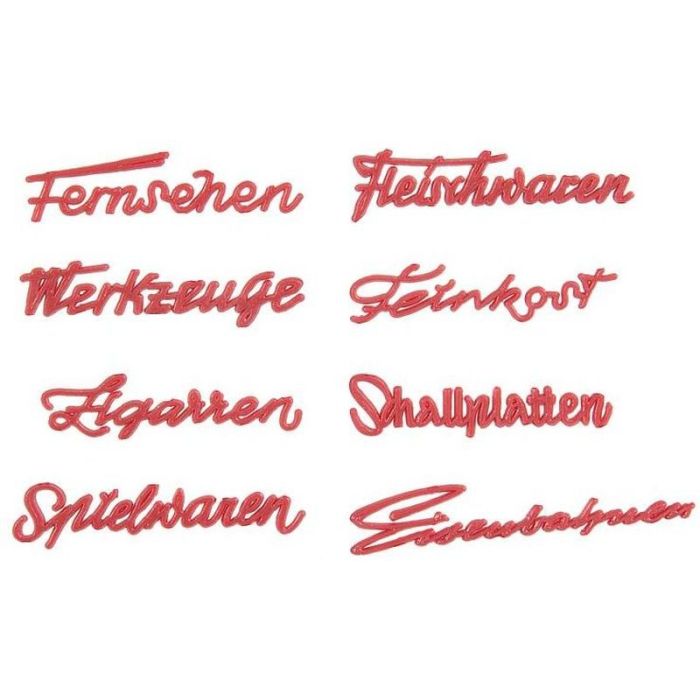 1/87 WINKELOPSCHRIFTEN 50ER JAREN ** 180962