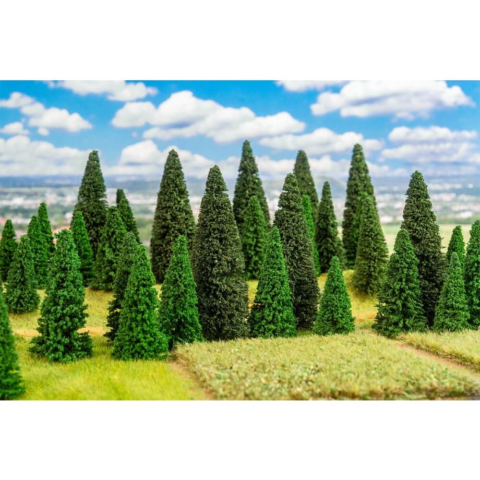 1/87 100 DENNENBOMEN, GESORTEERD (06/25)* 181543