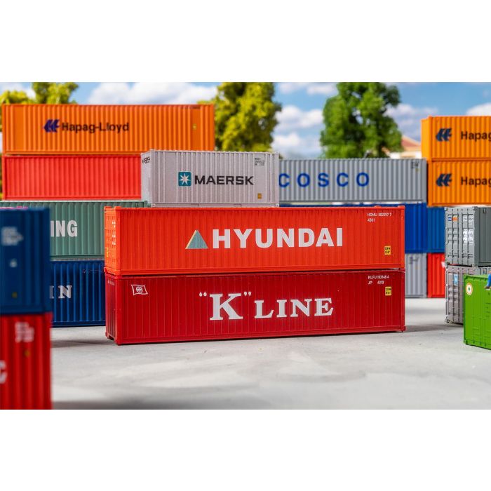 1/87 40' CONTAINER K-LINE EN HYUNDAI 182055