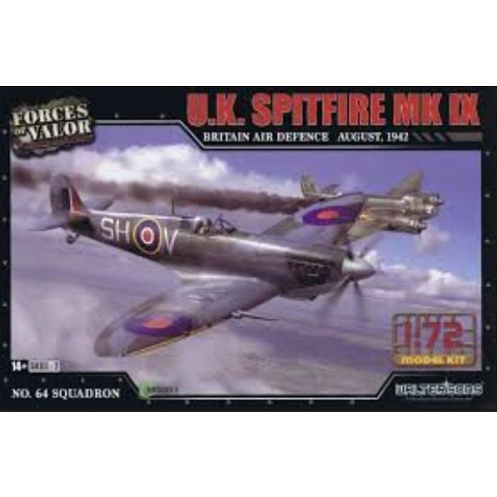1/72 SPITFIRE MK. IX UK MODEL KIT AIR DEFENCE, AUG 1942 873009A