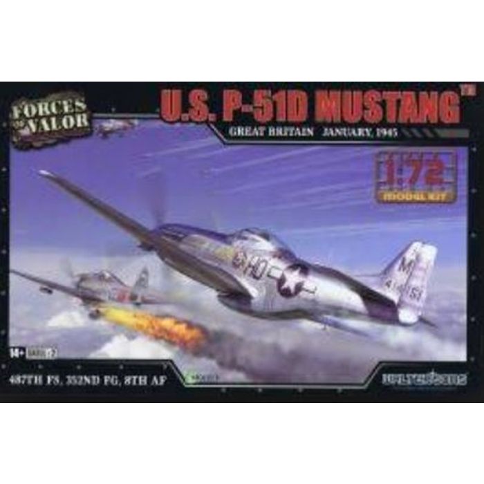 1/72 P-51D MUSTANG U.S. MODEL KITS GREAT BRITAIN JAN 1945 873010A
