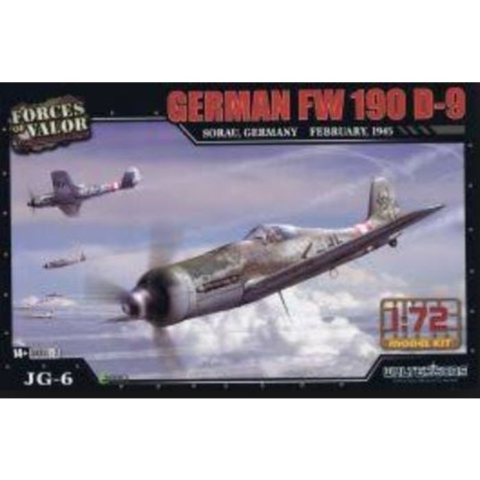 1/72 GERMAN FW 190 D-9 MODEL KITS SORAU GERMANY FEB 1945 873012A
