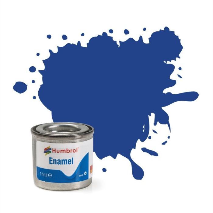 ENAMEL PAINT NO 25 BLUE MATT 14 ML AA0271