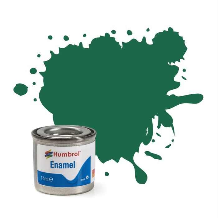 ENAMEL PAINT NO 30 DARK GREEN MATT 14 ML AA0326