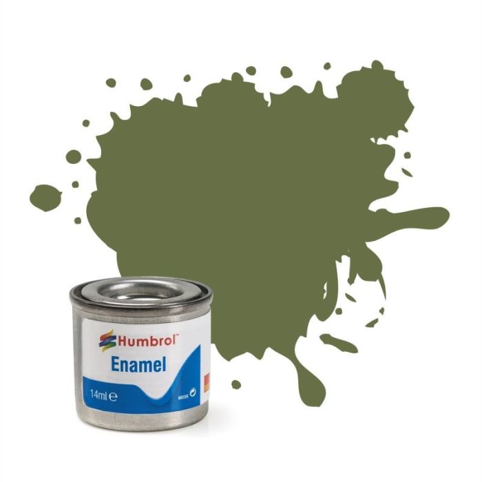 ENAMEL PAINT NO 80 GRASS GREEEN MATT 14 ML AA0881