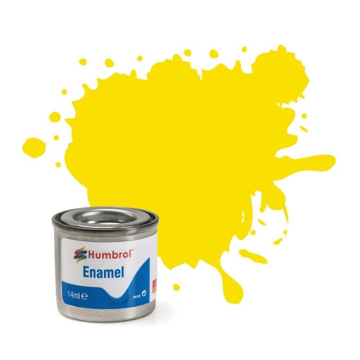 ENAMEL PAINT NO 99 LEMON MATT 14 ML AA1095