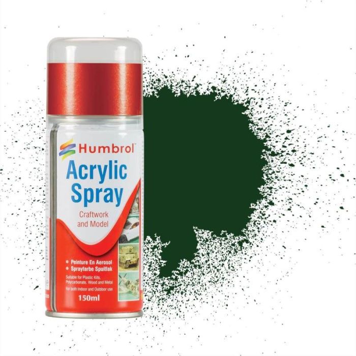 ACRYLIC SPRAY NO 3 BRUNSWICK GREEN 150 ML AD6003