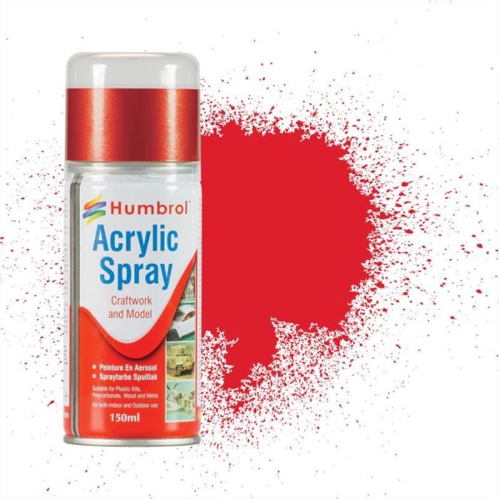 ACRYLIC SPRAY NO 19 RED 150 ML AD6019