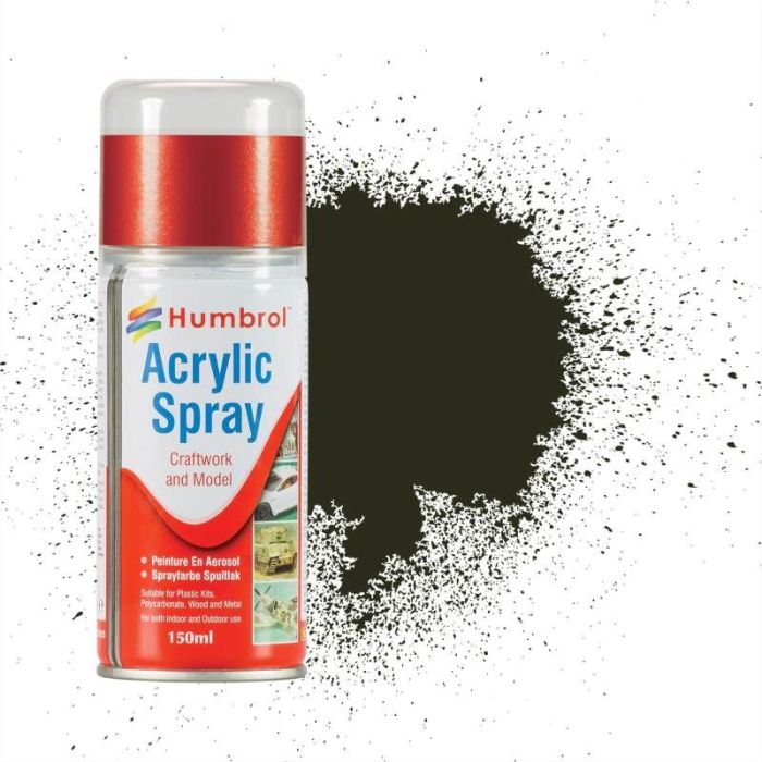 ACRYLIC SPRAY NO 53 GUN METAL 150 ML AD6053