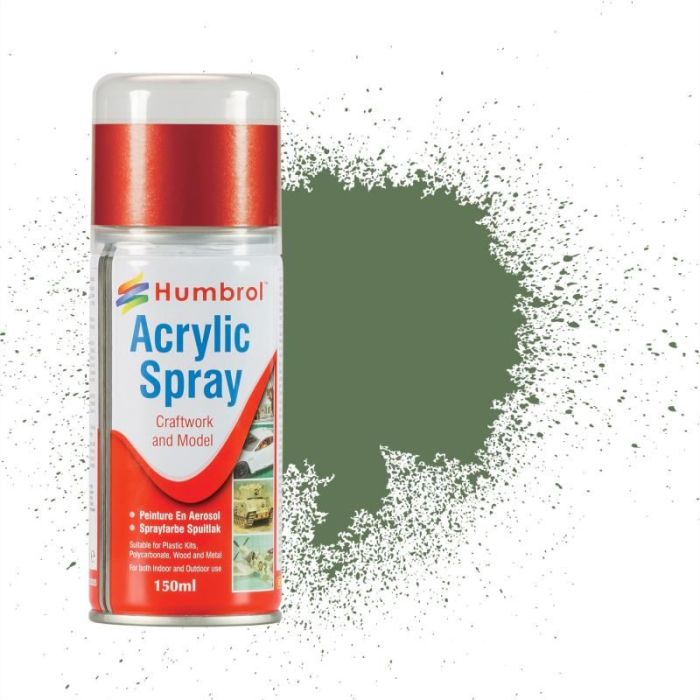ACRYLIC SPRAY NO 80 GRASS GREEN 150 ML AD6080