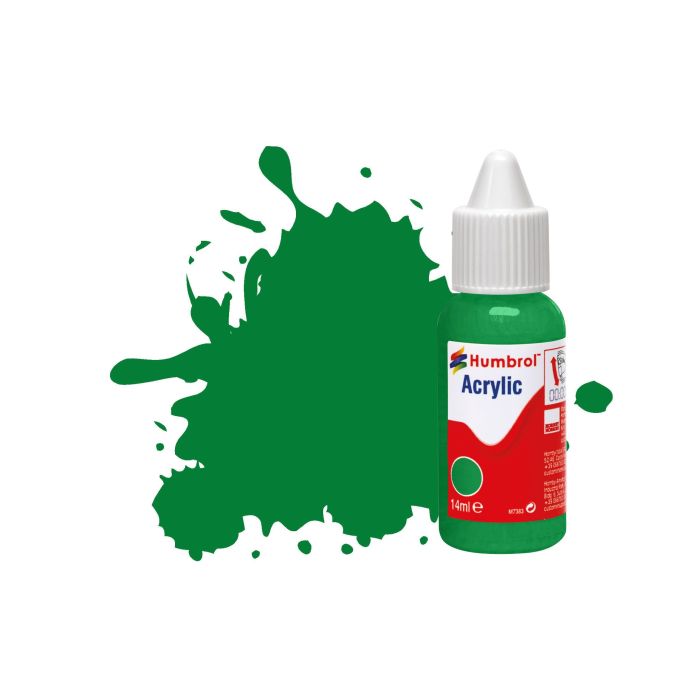 ACRYLIC DROPPER NO 2 EMERALD GREEN GLOSS 14 ML DB0002