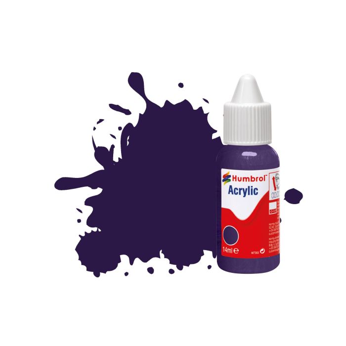 ACRYLIC DROPPER NO 68 PURPLE GLOSS 14 ML DB0068