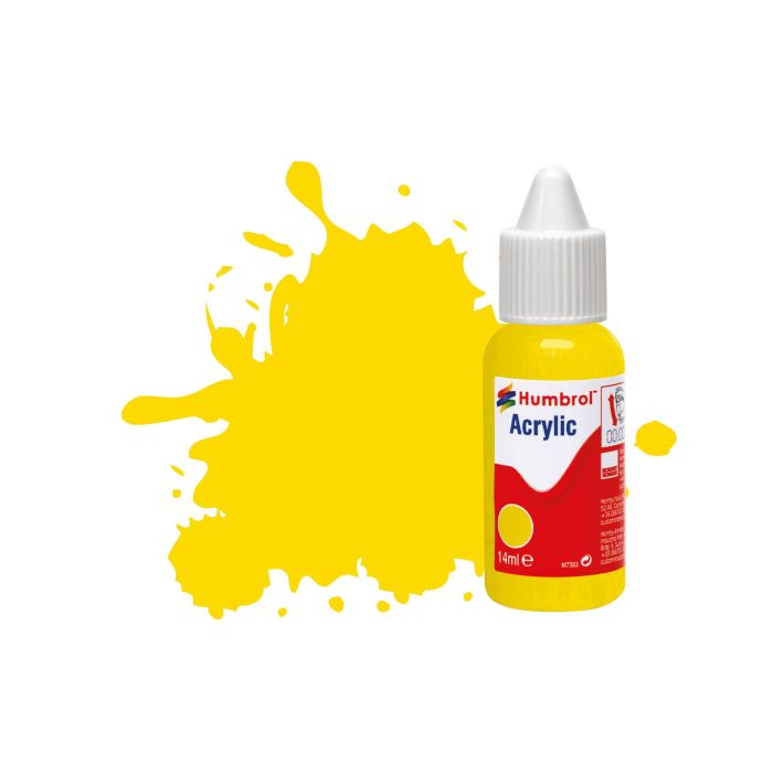ACRYLIC DROPPER NO 69 YELLOW GLOSS 14 ML DB0069