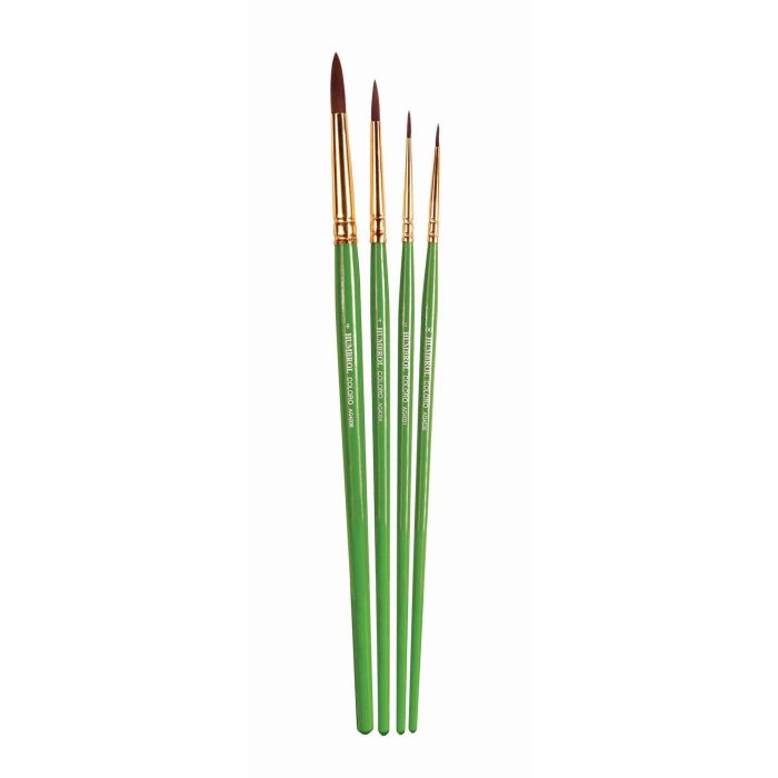 BRUSH PACK - COLORO 00, 1, 4, 8 SYNTHETIC AG4050