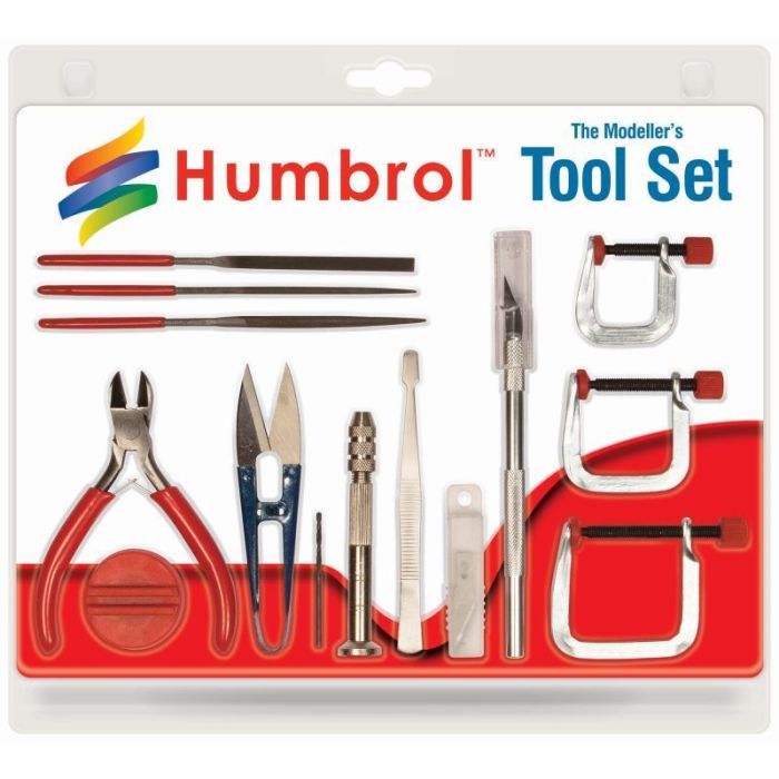 HUMBROL THE KIT MODELLER'S TOOL SET MEDIUM AG9159