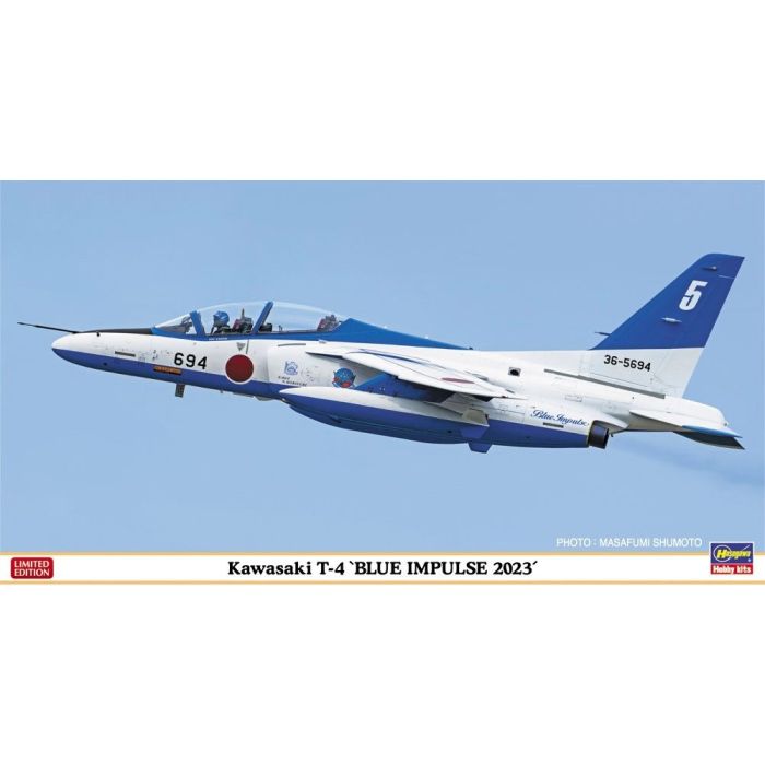 1/48 KAWASAKI T4 BLUE IMPULSE 2023 7525 (11/23) * 7525