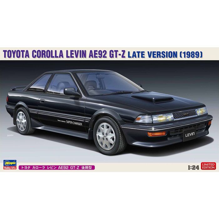 1/24 TOYOTA COROLLA LEVIN AE92 GT-Z LATE 20486 20486