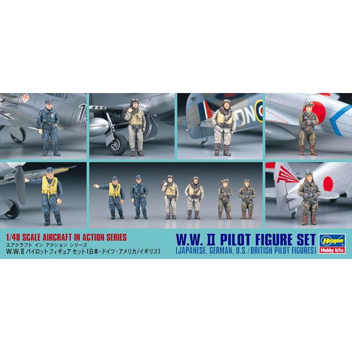 1/48 WWII PILOT FIGURE SET X48-7 36007 X48-7