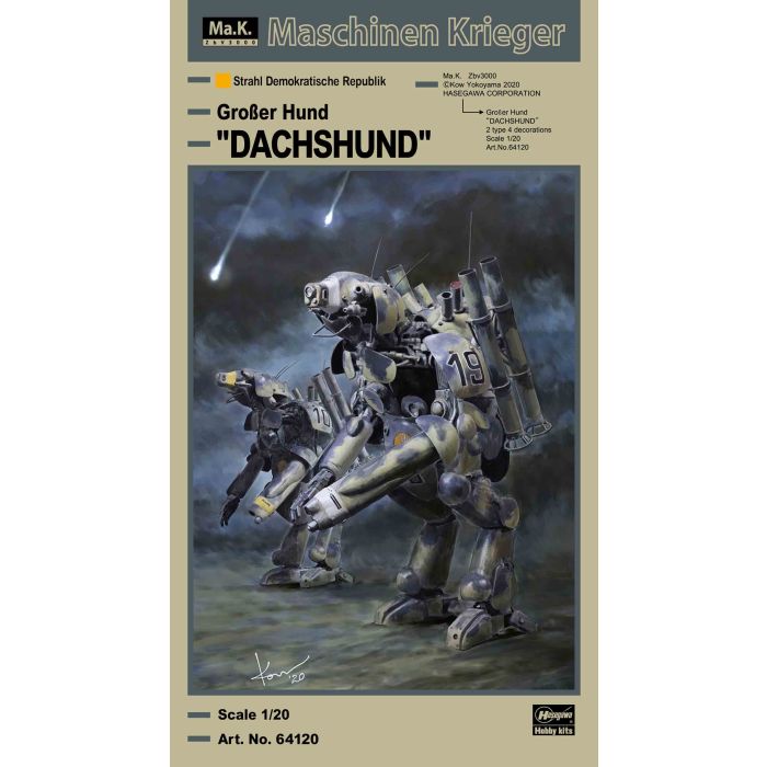 1/20 HUMANOID UNMMANED INTERCEPTOR GROßER HUND (08/25) * 664120