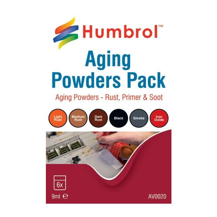 AGING POWDER MIXED PACK - 6 X 9 ML AV0020