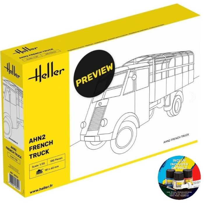 1/35 STARTER KIT AHN2 FRENCH TRUCK 35324