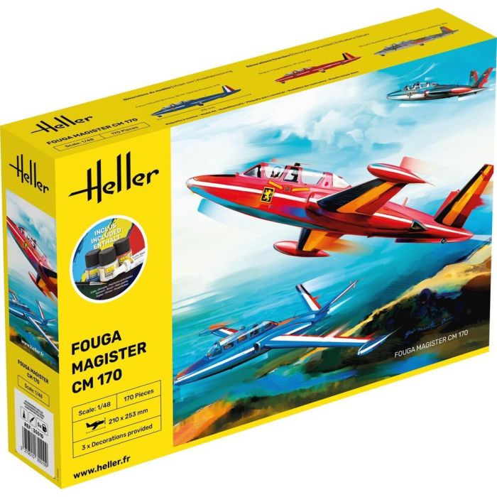 1/48 STARTER KIT FOUGA MAGISTER CM 171 35510