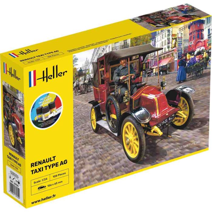 1/24 STARTER KIT RENAULT TAXI TYPE AG 35705
