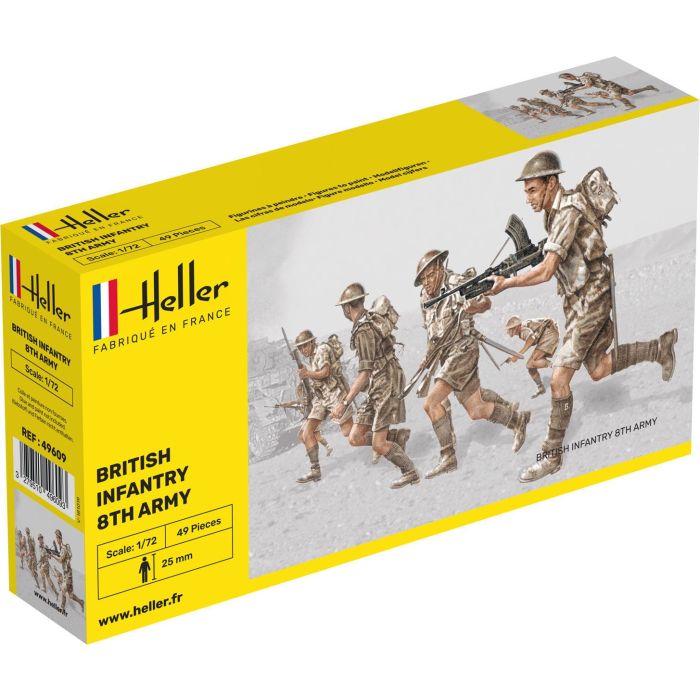 1/72 BRITISCHE INFANTERIE 8TH ARMY 49609