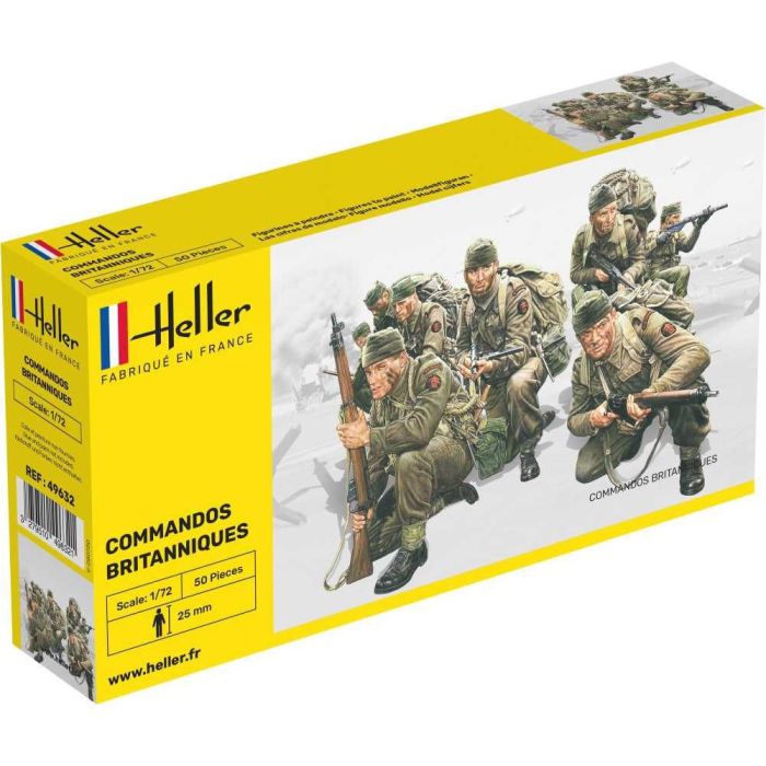 1/72 BRITISH COMMANDOS 49632