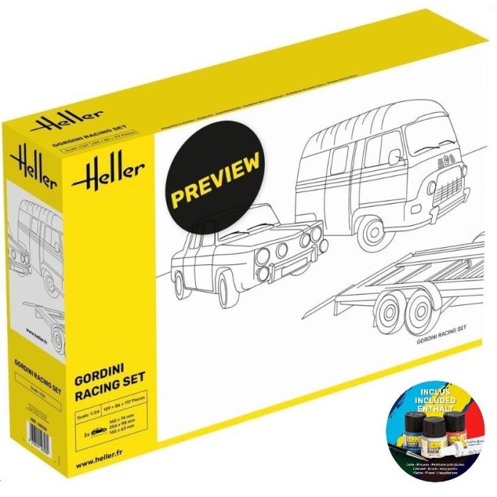 1/24 STARTER KIT GORDINI RACING SET 52328