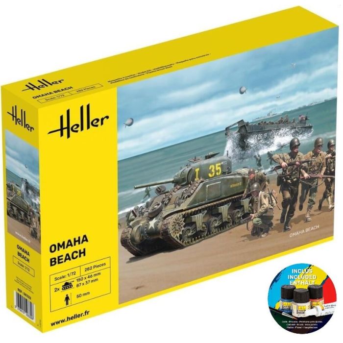 1/72 STARTER KIT OMAHA BEACH 52332