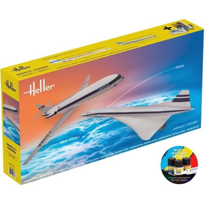 1/100 STARTER KIT CARAVELLE + CONCORDE ** 52333