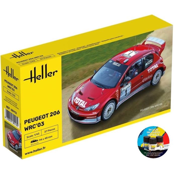 1/43 STARTER KIT PEUGEOT 206 WRC '03 56113