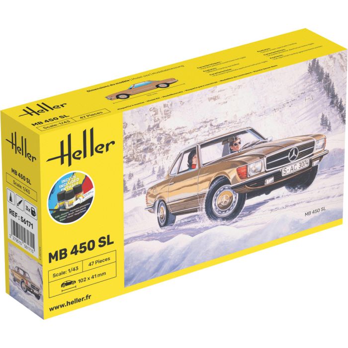 1/43 STARTER KIT MB 450SL (02/25) * 56171
