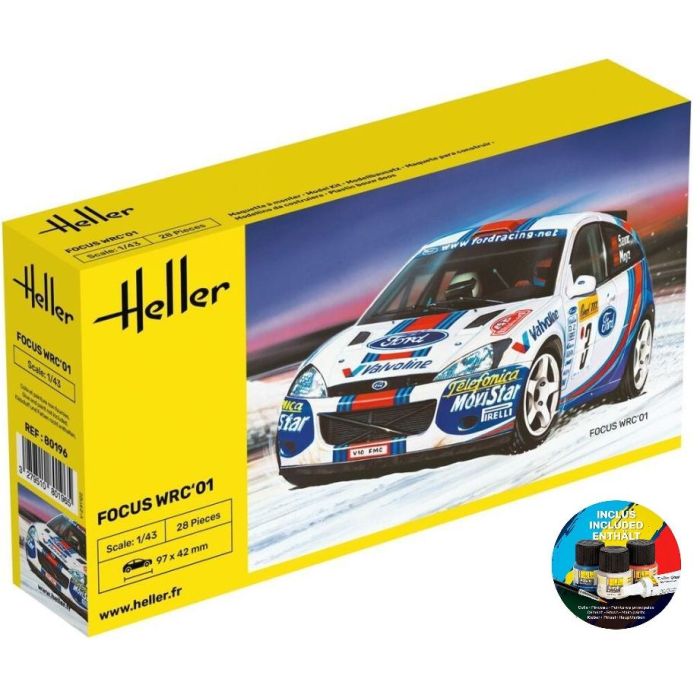 1/43 STARTER KIT FOCUS WRC '01 56196