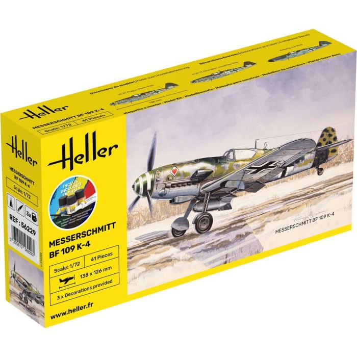 1/72 STARTER KIT MESSERSCHMITT BF 109 K-4 56229