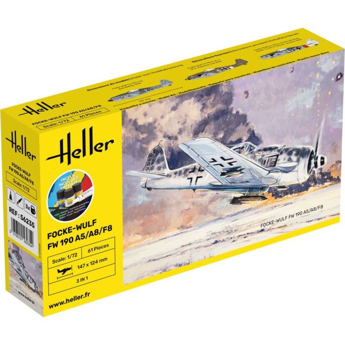 1/72 STARTER KIT FOCKE WULF FW 190 56235