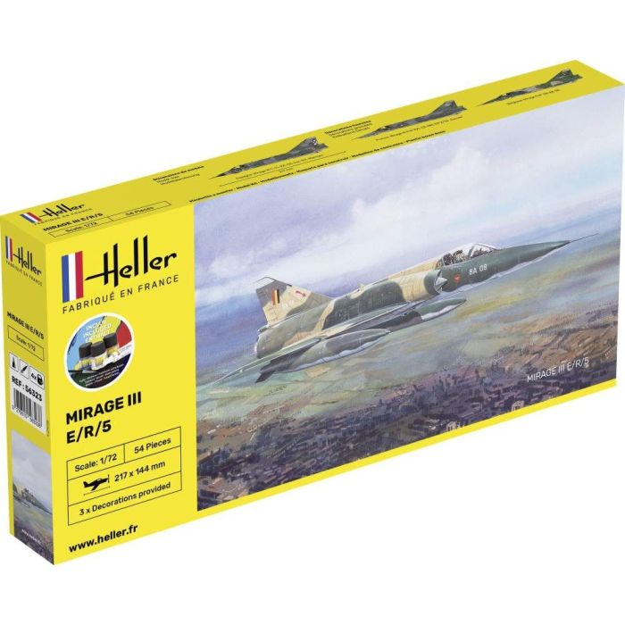 1/72 STARTER KIT MIRAGE III E/R/5 56323