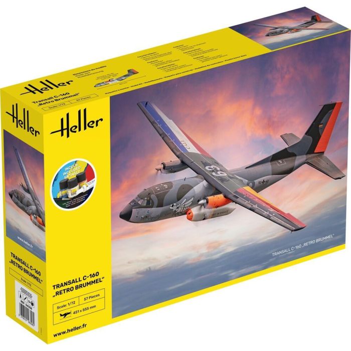 1/72 STARTER KIT TRANSALL C-160 RETRO BRUMMEL ** 56358