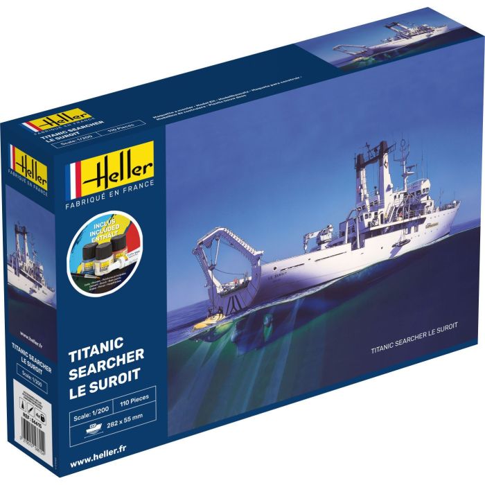 1/200 STARTER KIT TITANIC SEARCHER LE SUROIT 56615