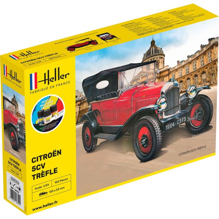 1/24 STARTER KIT CITROEN 5CV TREFLE 56702