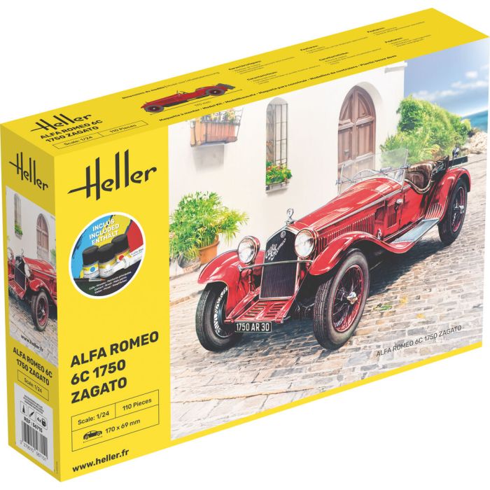 1/24 STARTER KIT ALFA ROMEO 6C 1750 ZAGATO 56715